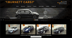 Desktop Screenshot of burnettcars.co.uk