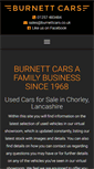 Mobile Screenshot of burnettcars.co.uk